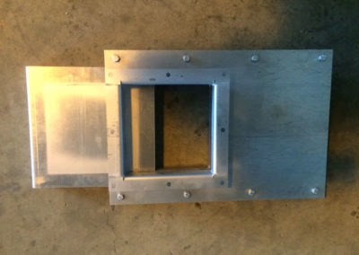 Custom Feed Mill Gate