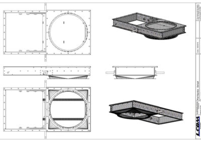 Gate Hopper With Adapter