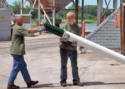 Inserting Spout Liners